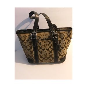 COACH Signature Handbag